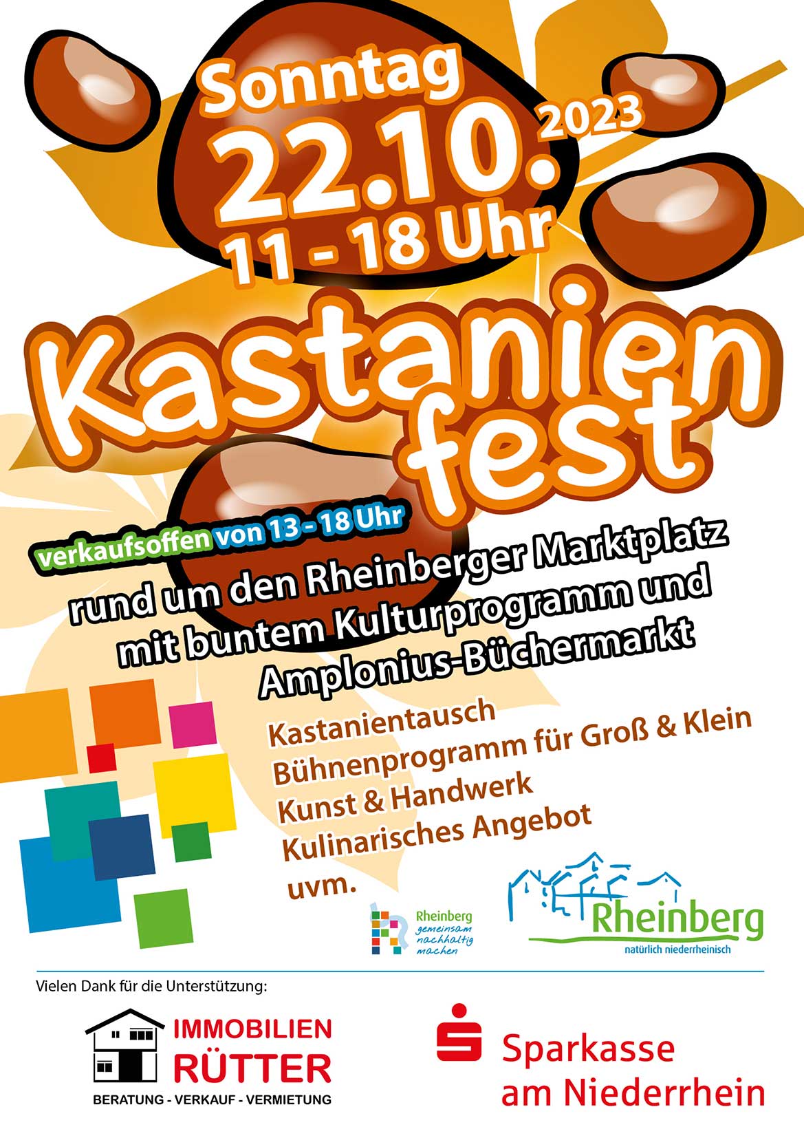 2023 Plakat Kastanienfest